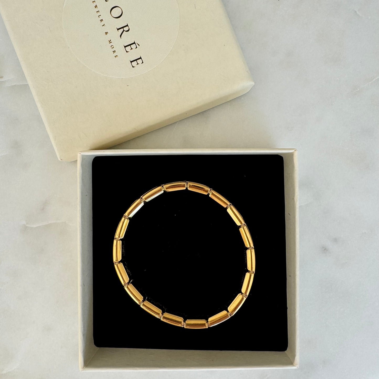 Trendiges Edelstahl Armband