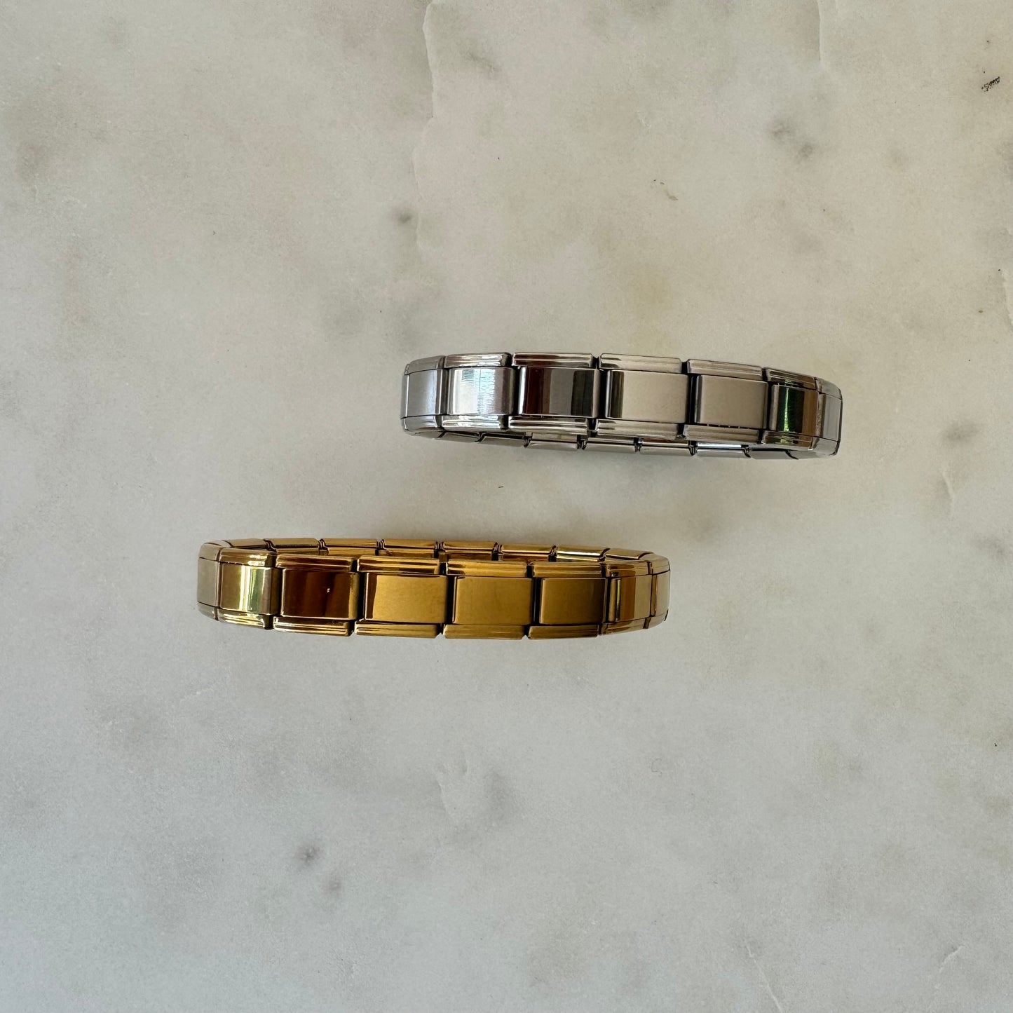 Trendiges Edelstahl Armband